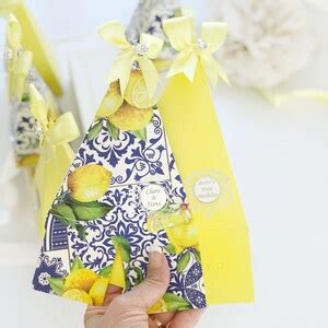 Lemon Party Favors Decor Lemon Bridal Shower Favor Lemon - Etsy