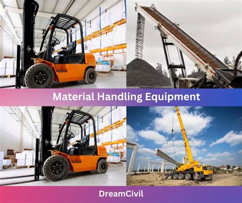 Material Handling Equipment With Images - Dream Civil