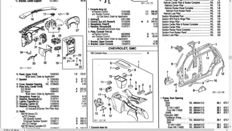 Chevy Trailblazer Parts Manual Catalog Download 2002-2006 - PDF ...