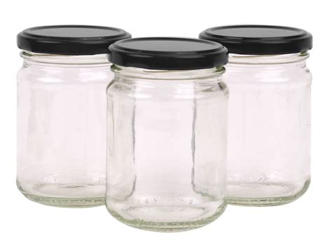 Bulk Buy of Australian Made 250ml Round Glass Jar with Lid