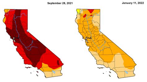 California drought and La Niña update