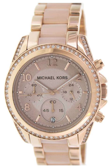 Michael Kors Blair Chronograph Crystals MK5943 Womens Watch - ZetaWatches