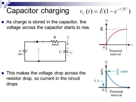 Voltage Drop Across Capacitors In Series