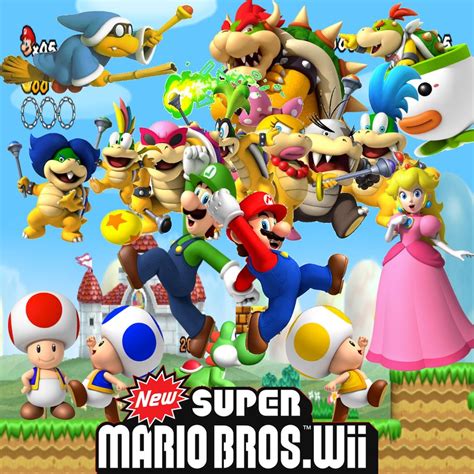 New Super Mario Bros Wallpaper - WallpaperSafari