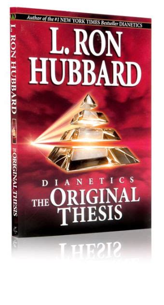 Dianetics: The Original Thesis by L. Ron Hubbard, Paperback | Barnes ...