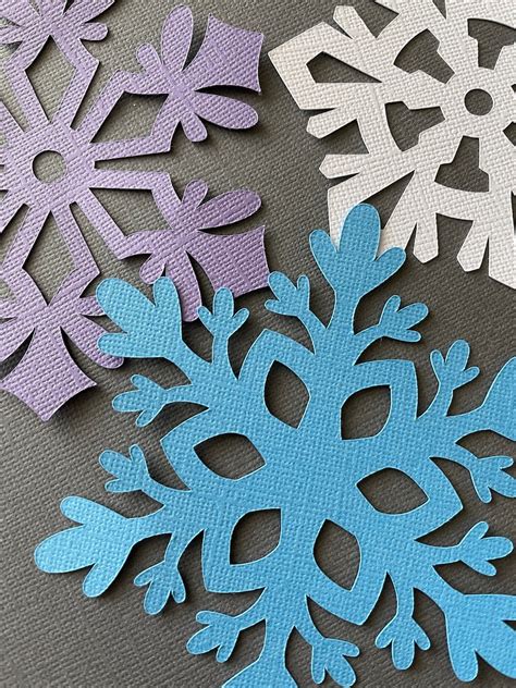 Winter Bulletin Board Cutouts Snowflake Bulletin Board - Etsy