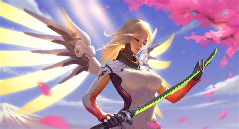 Overwatch Mercy Wallpapers - Wallpaper Cave