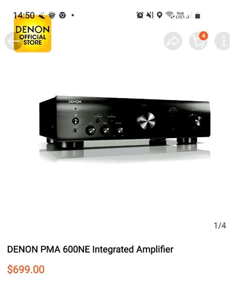 Denon pma 600ne Integrated Amp, Audio, Other Audio Equipment on Carousell