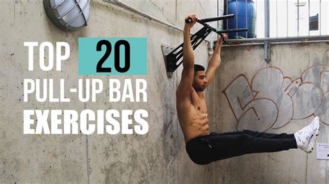 Top 20 Wall Pull-Up Bar Exercises - YouTube