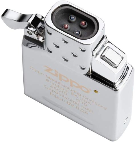 Zippo Rechargeable Arc Lighter Insert, Flameless Insert for Cigars ...