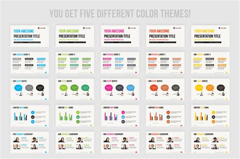 Powerpoint Color Templates