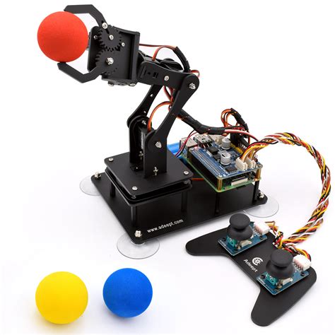 Adeept 5-DOF Robotic Arm Kit for Raspberry Pi 4 B 3 B+ B A+ ...