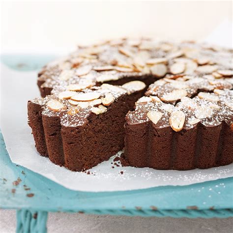 Chocolate-Almond Torte Recipe - EatingWell