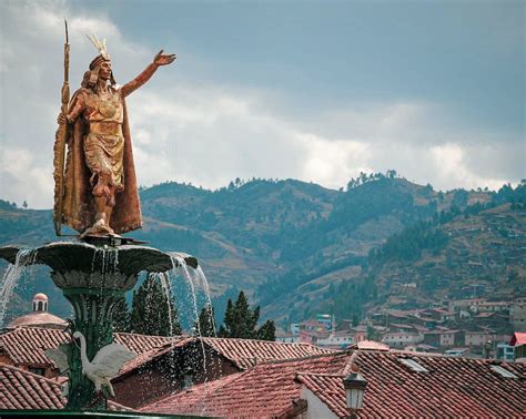 Photo of the Statue of Pachacuti in Cusco, Peru · Free Stock Photo