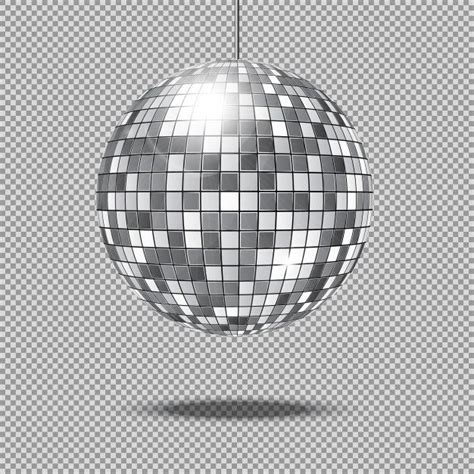 Premium Vector | Mirror glitter disco ball illustration | Disco ball ...