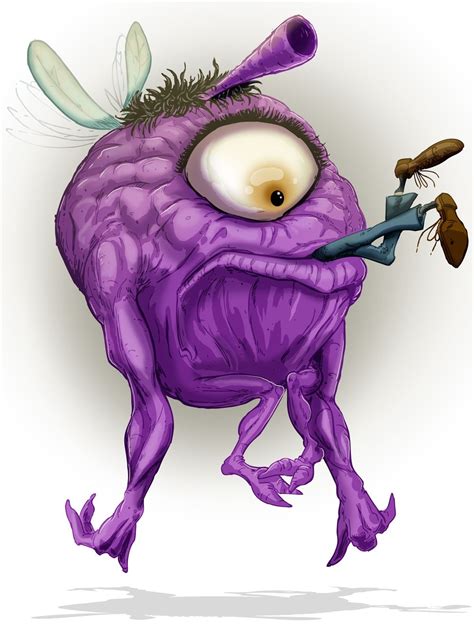 Purple people eaters have several attack forms linked to the horn on ...