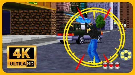 Virtua Cop 2 - Old Game in 4K 60FPS ( Childhood Memories ) No ...