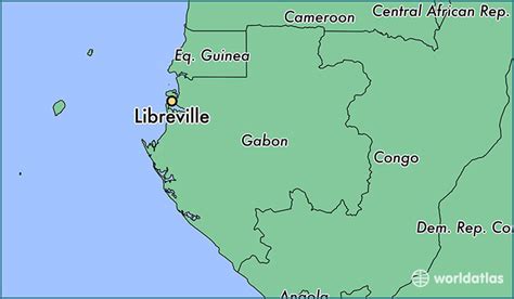 Where is Libreville, Gabon? / Libreville, Estuaire Map - WorldAtlas.com