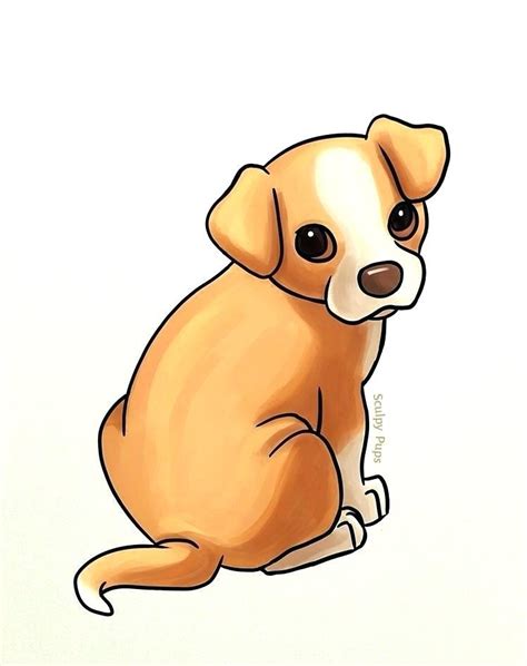 Labrador Cartoon Drawing | Free download on ClipArtMag