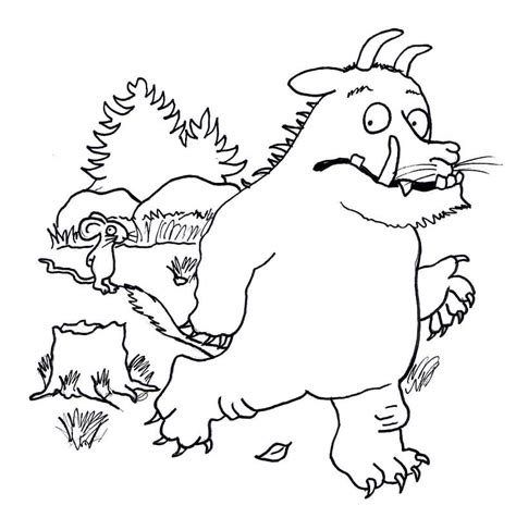 Gruffalo 2 Coloring Page - Free Printable Coloring Pages for Kids