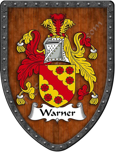 Amazon.com: Warner Family Crest Custom Coat of Arms, Family Ancestry ...