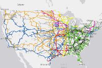 Us Railroad Map 2020 - Black Sea Map