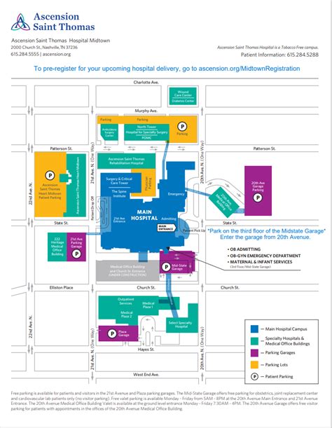 Ascension Saint Thomas Hospital Midtown OB Tour | Ascension Events