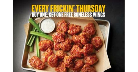 BOGO FREE Boneless Wings Every Thursday @ Buffalo Wild Wings! - BOGO ...