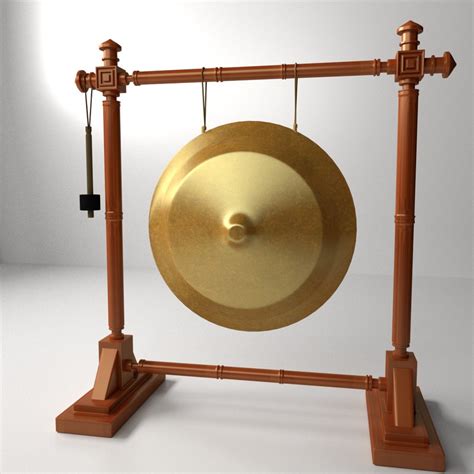 gong 3d model