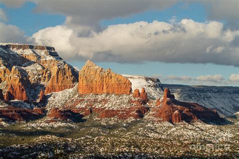 Sedona Snow Photograph by John Ferrante | Fine Art America