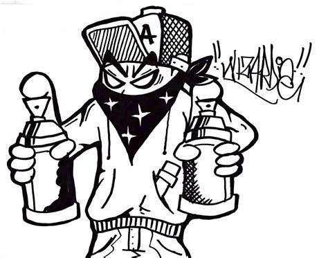 Graffiti Coloring Pages | Free download on ClipArtMag