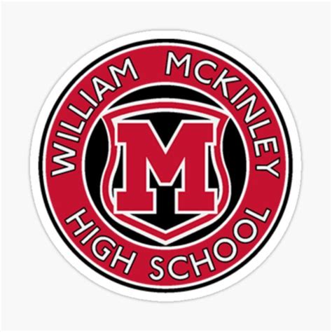 "William Mckinley high school logo" Sticker for Sale by NienkeHees ...