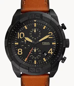 Arriba 35+ imagen fossil watch leather - Abzlocal.mx