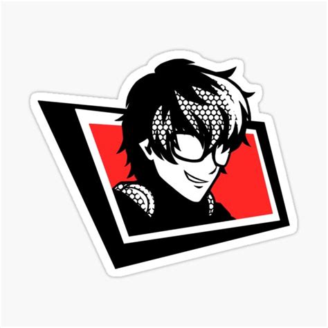 "707 Persona 5 style Icon - Type A" Sticker for Sale by CrystalSoul16 ...