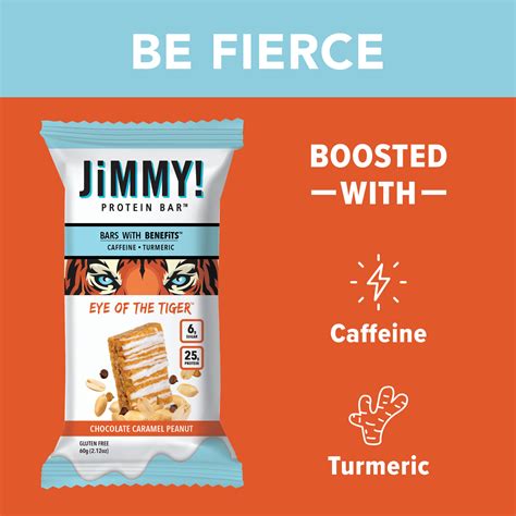 Tiger Protein Bar with Caffeine | Keto-Friendly – JiMMYBAR!