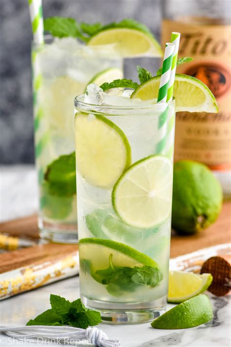 Vodka Mojito - Shake Drink Repeat