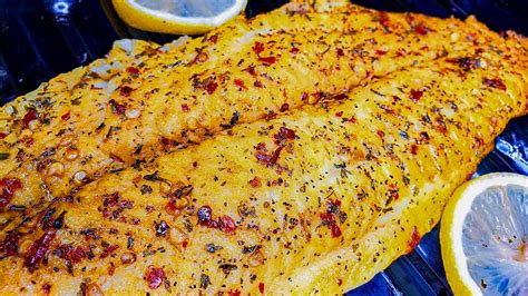 Lemon Pepper Baked Fish Recipe