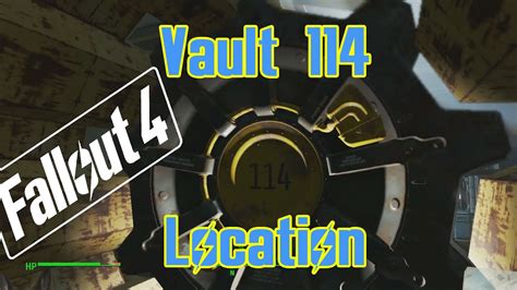 Fallout 4 - Vault 114 Location - No Commentary - YouTube