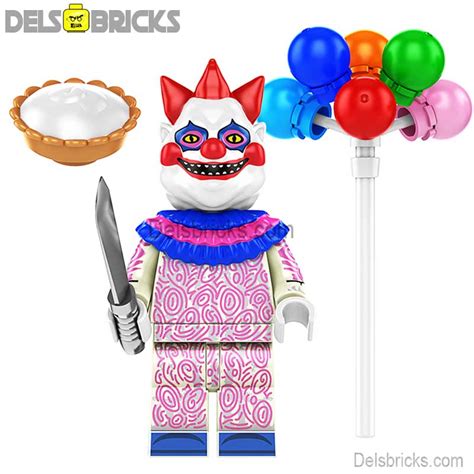 Lego Minifigures Killer klowns From Outer Space Chubby mini Horror toy ...