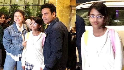 Meet Family Man Manoj Bajpayee And Shabana Raza Shy Daughter Ava Nayla♥ ...