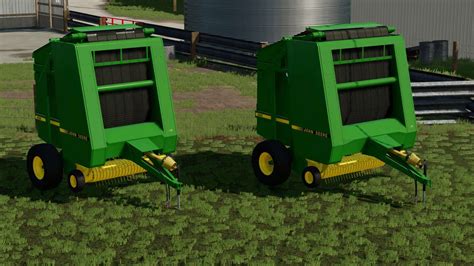 John Deere 435 535 Balers v1.0 FS22 Mod | Farming Simulator 22 Mod