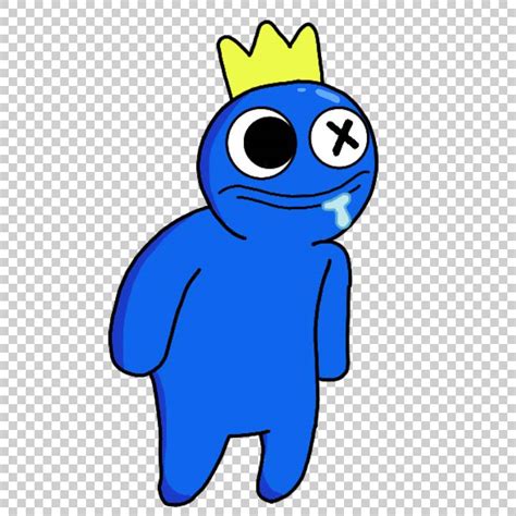 Png of Blue from Rainbow Friends and Gametoons by ZapDaAlienPea on ...