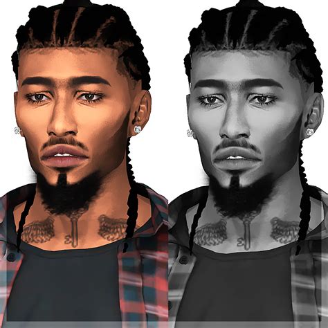 Sims 4 Urban Male Hair