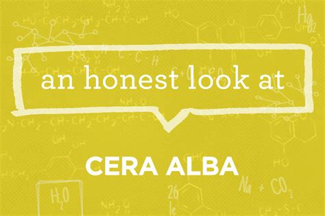 What Is Cera Alba? | Honest