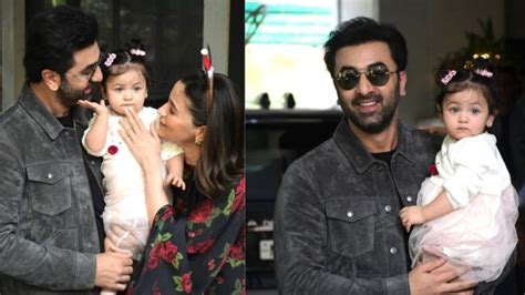 Ranbir Kapoor-Alia Bhatt reveal daughter Raha’s face at Kapoor family ...