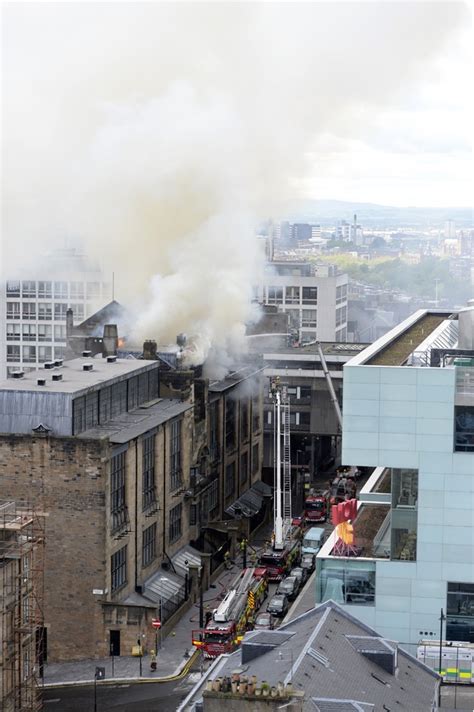 Glasgow School of Art fire photos May 2014 | STV Glasgow | Glasgow