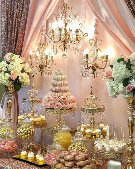 Candy Dessert Table designed by @bizziebeecreations || Macaroons by ...