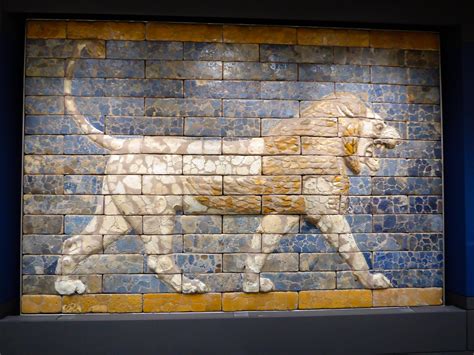 Ishtar Gate Lion panel (on loan) @ British Museum | oldad57 | Flickr