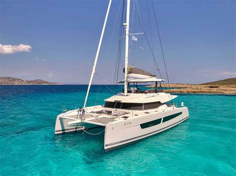 Private Greece catamaran charters. Luxury catamarans for charter in ...