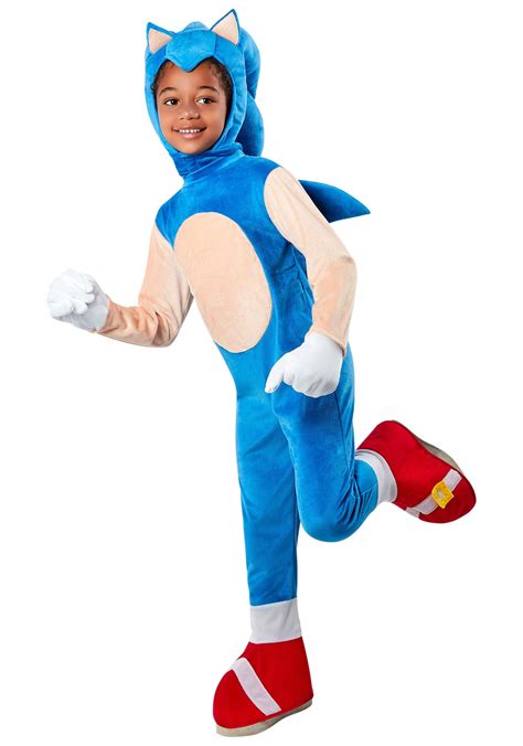 Sonic The Hedgehog Adult Deluxe Sonic Costume | ubicaciondepersonas ...